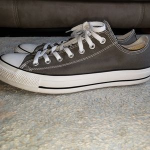 Mens Size 11 Cement Gray Converse All Star